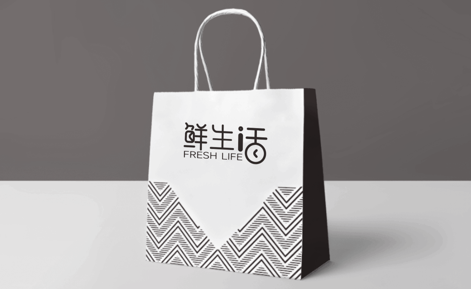 鮮生(shēng)活LOGO設計(jì)